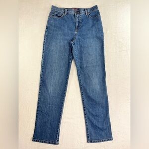 Gloria Vanderbilt Straight Leg Blue Jeans